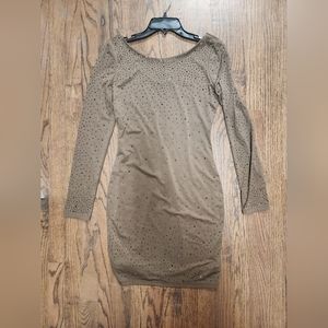 NWOT Rhinestone Bodycon Dress